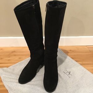 Aquatalia Suede-Strech Boots